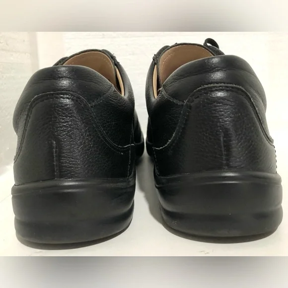 Finn Comfort Black Leather Sneakers
